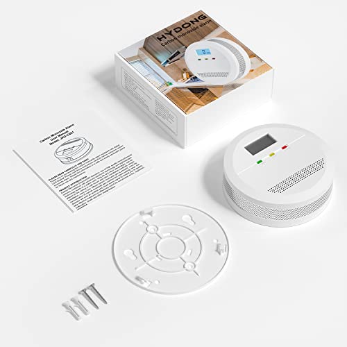 CO Melder EN 50291 Zertifiziert Kohlenmonoxid Melder, Kohlenmonoxid Warnmelder mit LCD Anzeige, CO Warnmelder mit Akkurater Sensor, Lauter 85 Db Alarm, Prüftaste, Batteriebetrieb, 2 Stück - Image 8