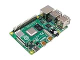 Himbeer Pi 4 Modell B;  4 GB, ARM-Cortex-A72 4 x, 1,50 GHz, 4 GB RAM, WLAN-Wechselstrom, Bluetooth 5, LAN, ...