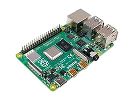 Raspberry Pi 4 Modell B; 4 GB, ARM-Cortex-A72 4 x, 1,50 GHz, 4 GB RAM, WLAN-ac, Bluetooth 5, LAN, 4 x USB, 2 x Micro-HDMI