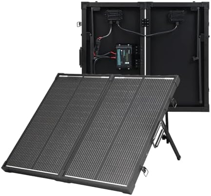 Renogy 100W Portable Solar Panel, 25% High Efficiency Solar Panel...