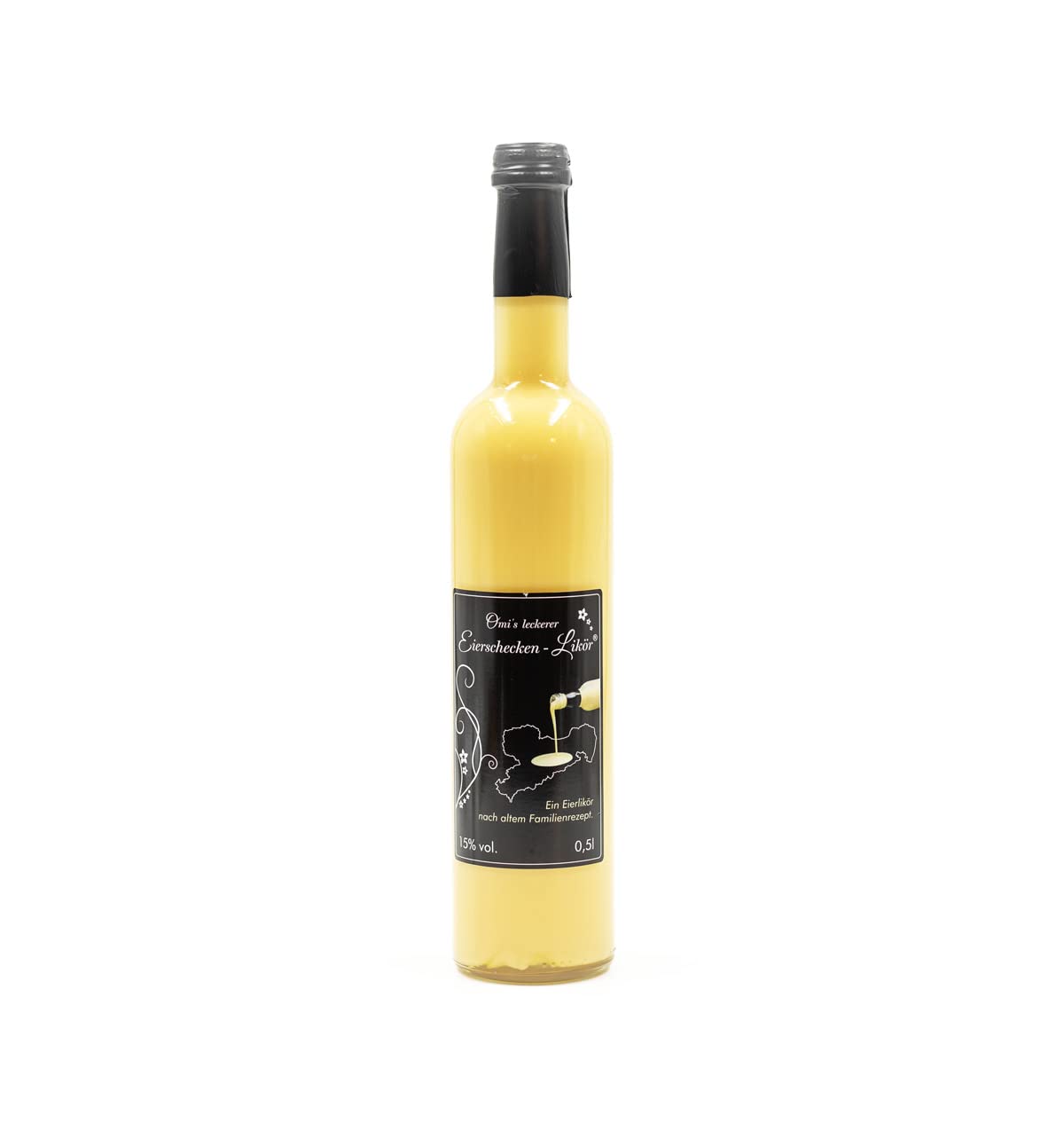Omi's leckerer Eierschecken - Likör 500ml Dresdner Kaffeestübchen Eierscheckenlikör