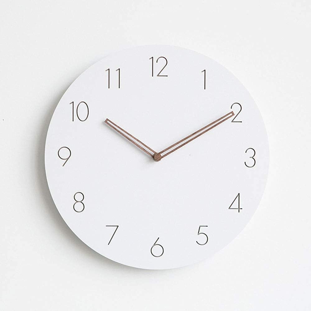 Horloge murale muette 29cm pour stopper le tic-tac dans la chambre