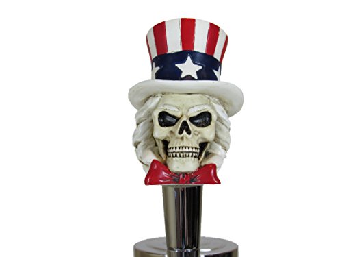 Kool Collectibles Uncle Sam Patriotic Sports Bar Beer Tap Handle Kegerator Resin Zombie Breweriana Bar