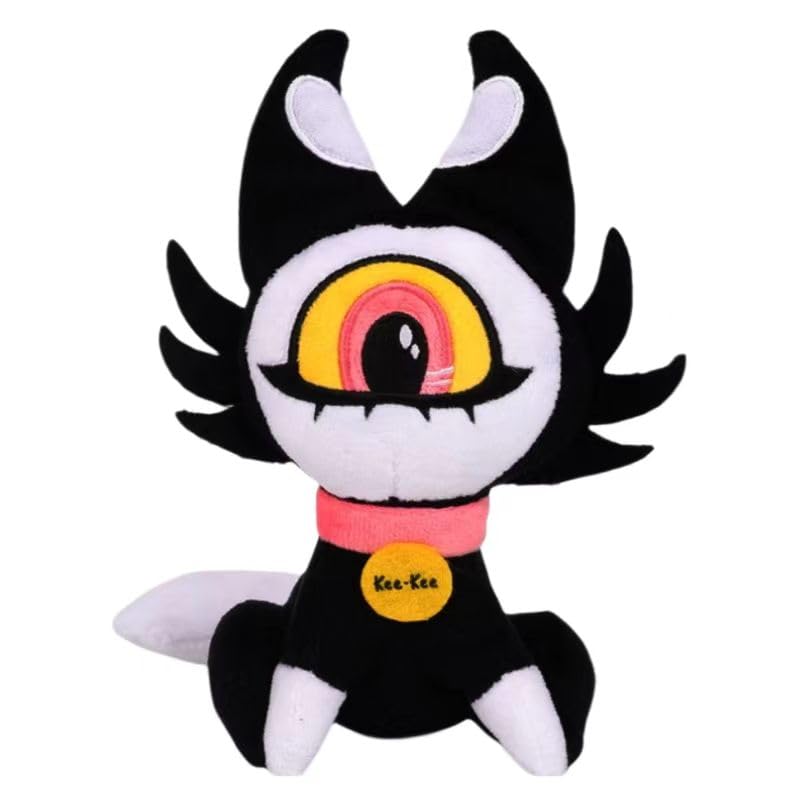 2024 Hazbin Hotel Plush, Cute Hazbin Hotel Character Doll, Soft Stuffed Doll for Children Adults, Birthday, Cartoon Game Lovers Gift (Keekee)