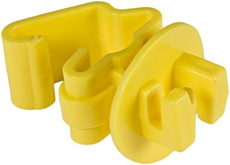 Zareba Standard T-Post Insulators for Electric Fence, 25-Pack