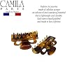 Camila Paris CP2608/2 French Hair Clip for Women, Set of 2 Small 1 inch Girls Hair Claw Clip Jaw Fashion Durable Styling Hair Accessories for Women, Ladies Strong Hold Grip Clamp, Made in France #3