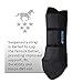 Professional's Choice 2XCOOL Sports Medicine Horse Boots | Protective & Breathable Design for Ultimate Comfort & Durability in Active Horses | Value 4 Pack | Medium Black