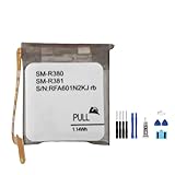 samsung gear sm-r380 charger EB-BR380FBE Generic Batería EB-BR380FBE 250mAh 3.8V compatible con Gear 2 R380 Neo SM-R381