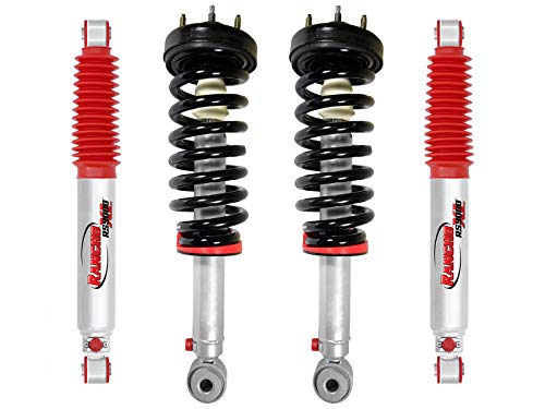 Rancho Suspension QuickLIFT Loaded Strut and Shock Kit For Ford F150 4WD 2009-13 - Includes Rancho Loaded Front Struts & Rear RS9000XL Shocks