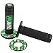 SclMotor DIRT PIT BIKE GRIPS For YAMAHA SUZUKI BMW HONDA (Black+Green)