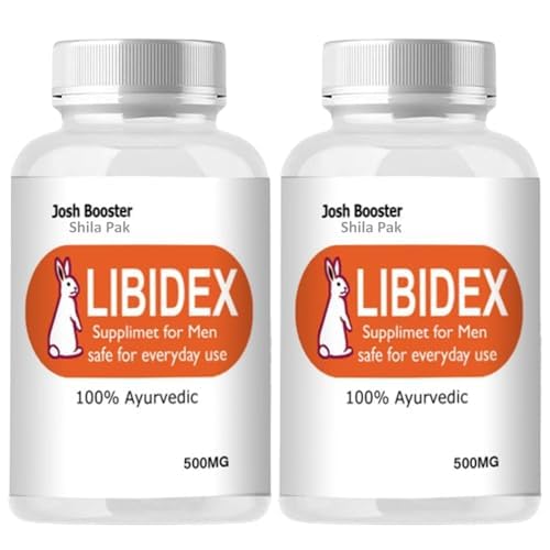 Ayurvedic Josh Booster Libidex40 UP Capsule - Original Health Suppliment - Crafted With Natural Ingredients For Effective Results - 30 + 30 (1 Month Pack) (Extra Loaded)