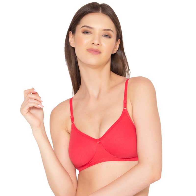 Image of Groversons Paris Beauty Women's Pack of 2 Seamless Non-Padded, Non-Wired Bra (COMB09)