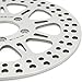 TARAZON Polished Rear Brake Rotor for Harley Davidson Electra Glide Road King Road Glide Classic Custom 2000-2007 Street Glide Ultra Classic Electra Glide FLHT FLHR FLTR 11.5