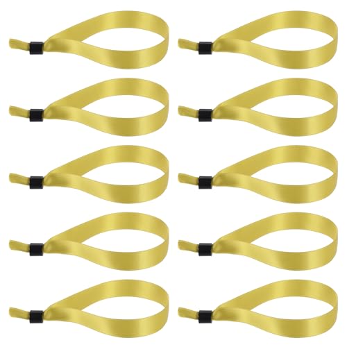 PATIKIL Bracelets de Poignet en Tissu Jetables pour Événements, 100 Pièces Bracelets de Poignet d'Événement en Tissu Réglables Bracelets Colorés pour...