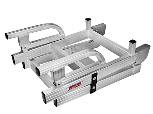 Extreme Max 3005.4089 Aluminum 4-Step Compact Folding Pontoon Boarding Ladder #TOP3
