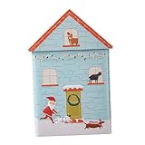 Solution de rangement polyvalente : cette boîte blanc de noël est pour décorations de noël, garantissant que vos articles de fête sont bien organisés et protégés, boîtes de rangement de noël, boîtes à bonbons pour