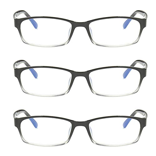 Image of DEPEYE 3 PRS Anti Blue Light Glasses for Mens Womens -0.5 Distance Glasses Eyeglasses