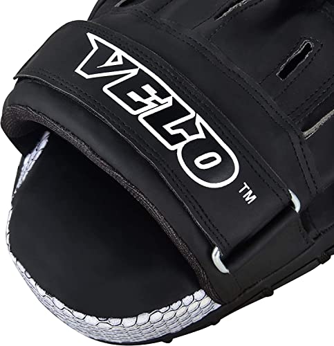 Boxing Gloves Focus Pads Rope Set ADULT- Matt Finish- Jab Curved Focus Mitts with Punching Gloves for MMA, Muay Thai, Kickboxing Martial Arts, Punching Hand Target Strike Shield (14 oz, White) - Image 8