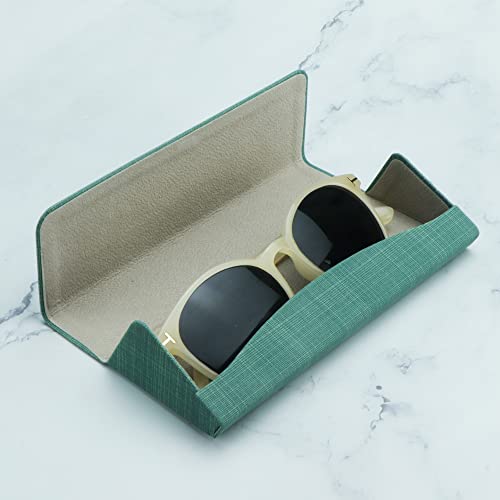 Image of VisionGlobal Hard Shell Eyeglass Case for Eyeglasses and Sunglasses for Men /Women and Kids