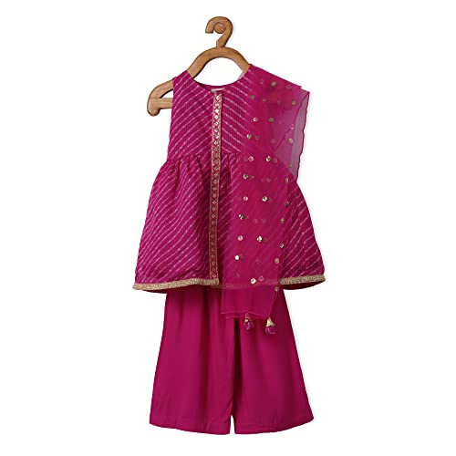 Piccolo, Stylish Kurti and Plazzo Dress with Dupatta, Ethnic Wear...