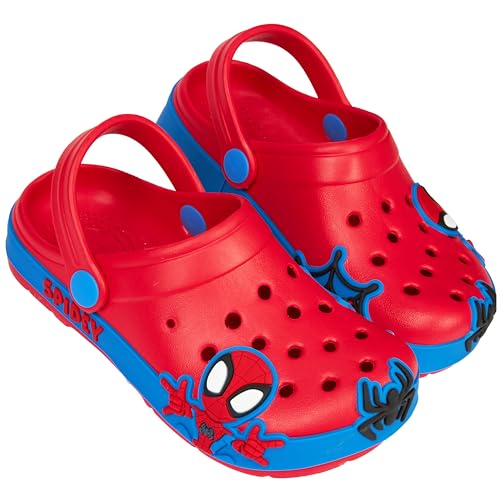 Get Trend Paw Patrol | Spidey | �Z�T�~�X�g���[�g | �o�Y ���C�g�C���[ �{�[�C�Y �N���b�O�A����~�߃X���C�h�A�X���b�v�I���T���_���A�r�[�`�X���b�p, Red Spidey, 3-4 Little Kid