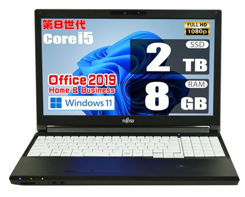 �y�����ςݕi�z ��8���� Core i5 8365U / 8GB / SSD 2TB / MS Office 2019 / Windows 11 / �t��HD/�e���L�[/Web�J����/Wi-Fi/Bluetooth/DVDROM/�I�t�B�X/�m�[�g�p�\�R��/