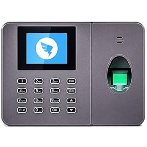 Biometrische vingerafdruk tijd klok voor werknemers aanwezigheid machine, vingerafdruk punch kaart machine netwerkversie…