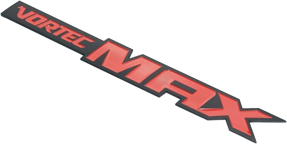 Image of 3Pcs Vortec MAX High Output Emblems Car Badges 3D Decal Replacement for Silverado (Red)