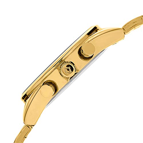 Image of Akribos XXIV Analog Gold Dial Men's Watch - AK736YG