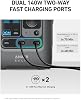 Estación de energía portátil Anker SOLIX C300 DC, 288Wh, batería LiFePO4, generador solar 300W, para camping, viajes y emergencias (cargador de pared no incluido) 6