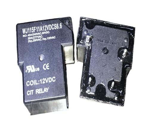 Relais 12V 40A WJ115F11A12VDCS6.6 commutation haute puissance 4 broches T90