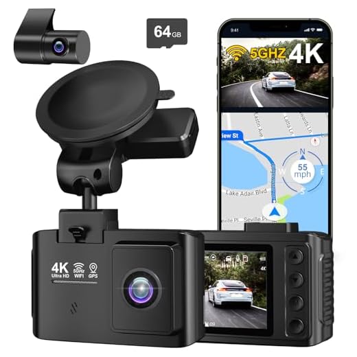 WANLIPO A13 4K Dual Dash Cam