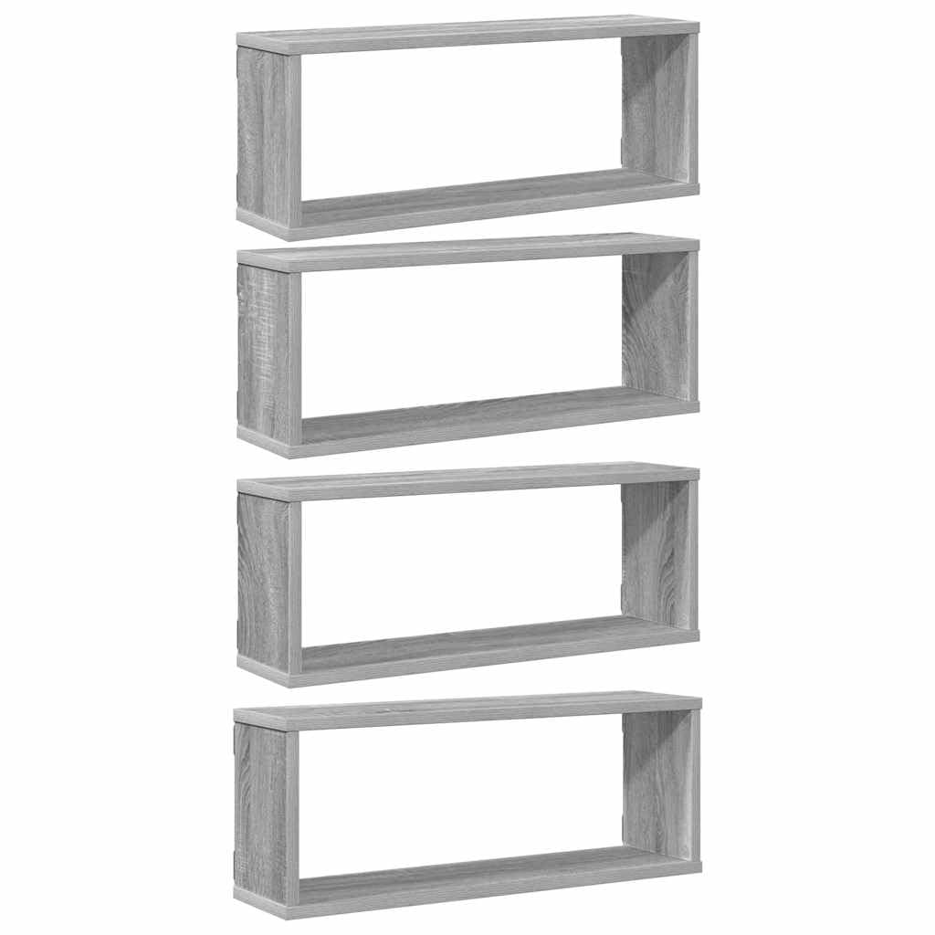 Meuble de rangement suspendu gain de place bois 60cm
