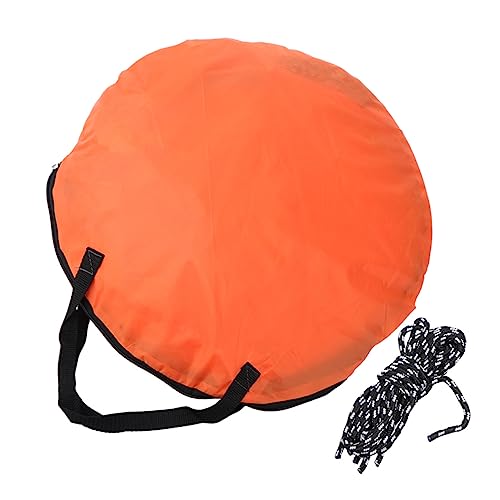CLISPEED 1pc Portable Pvc Canoe Wind Body Wind Board for Kayak Use Instant up Design Canoe Kayak Accessory Orange