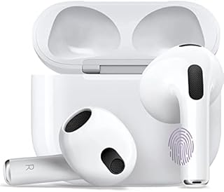 Wireless Earphones,Wireless Earbuds Bluetooth Headphones 5.3,Touch Control,3D Hi-Fi Stereo Noise Cancelling Headphones with Fast Charging Case,30H Playtime Bluetooth Headphones for Airp/iPhone