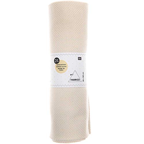 Rico Design Mönchstoff 50x140cm 405g/qm weiche Griffigkeit Creme