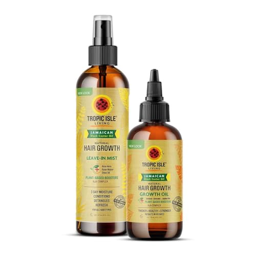 Unlock Luxurious Locks: Transform Your Hair with Jamaican Black Castor Oil & Nourishing Growth Mist