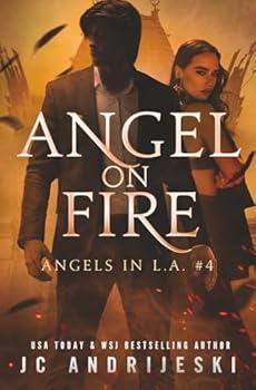 Paperback Angel on Fire: A Paranormal Mystery with Fallen Angels Book