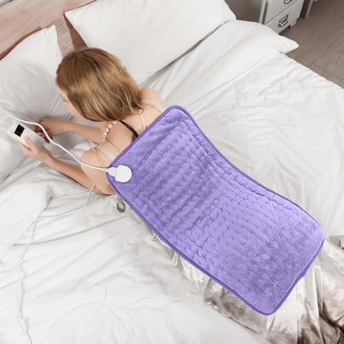 Electric Heating Pad for Cramps and Stomach Pain, 33"x17" Long