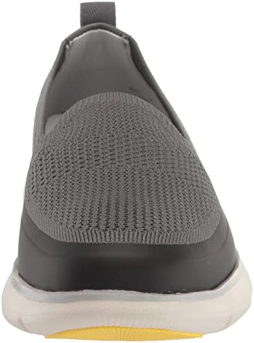 Cole Haan Men's Zerogrand Omni Slip ON Sneaker, Gray Pinstripe Knit, 8.5 | Image 1
