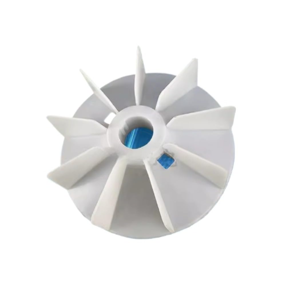 Y2 Series Motor Accessories Fan Blades - 370mm Outer Diameter, 58mm Inner Diameter, 9 Pieces for Y2-225-4.6.8 Models