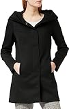 Vero Moda Vmverodona Ls Jacket Noos, Abrigo Mujer, Negro (Black Black), XS