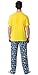 Despicable Me Mens' Minions 1 In A Minion Raglan Sleep Pajama Set (XXX-Large)