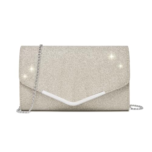 Miss Lulu Elegante bolso de mano para mujer, mini bolso cruzado para mujer, puede contener tabletas de 8.3 pies, adecuado para fiestas, bodas, banquetes, regalo, 0-2 dorado, 9.45 x 5.91 x 2.36 inches Miss Lulu Elegante bolso de mano para mujer, mini bolso cruzado para mujer, puede contener tabletas de 8.3 pies, adecuado para fiestas, bodas, banquetes, regalo, 0-2 dorado, 9.45 x 5.91 x 2.36 inches