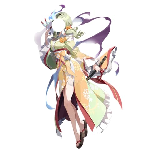 FUREETAE M �G�^�[�i�����^�[�� �C�A��(Ly Anh) �R�X�v���p�ߑ� �i�E�B�b�O �C �ǉ��w���j �I�[�_���C�h�� �R�X�`���[�� ���� ������ �w���� ���䕞 �n���E�B�� �N���X�}�X (�ߑ� �ƌC�ƃE�B�b�O)