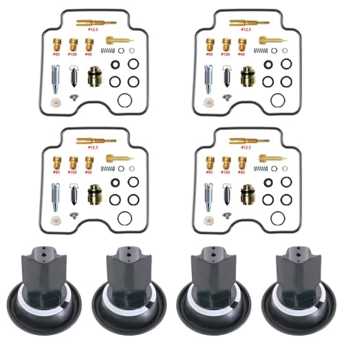Kit réparation carburateur XJR400 RH02J résout les fuites et ratés moteur