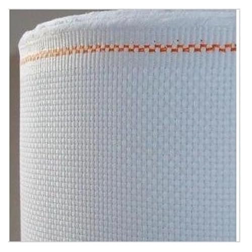 Tela de punto de cruz blanca 27 CT de 75x75 cm para relajarte bordando en casa