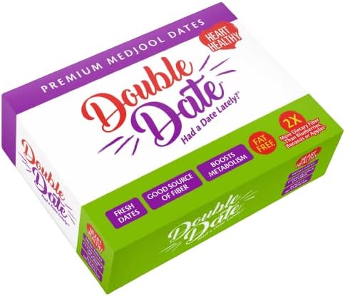 Double Date 5lb bulk medjool dates - Jumbo Dates Medjool, Grown and Packed in Coachella California Medjool Dates, Fresh Flavorful,Had a Lately?