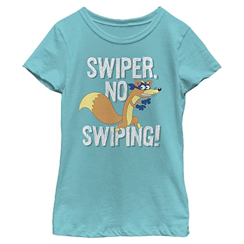 Nickelodeon Dora The Explorer Swiper Girls Short Sleeve Tee Shirt