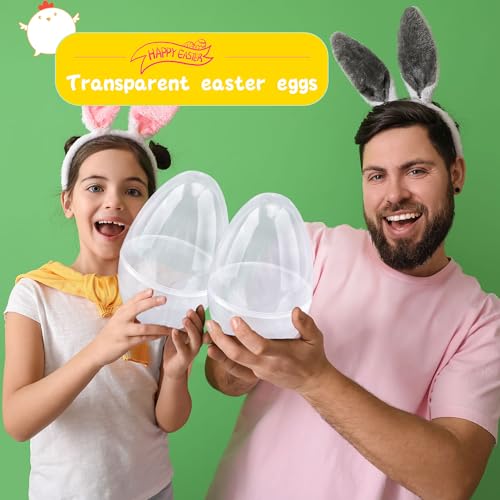 50% Off 18-Pack Jumbo Easter Eggs for Egg Hunt Party Supplies